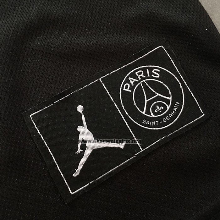 Camiseta AJ x PSG Michael Jordan NO 23 Negro